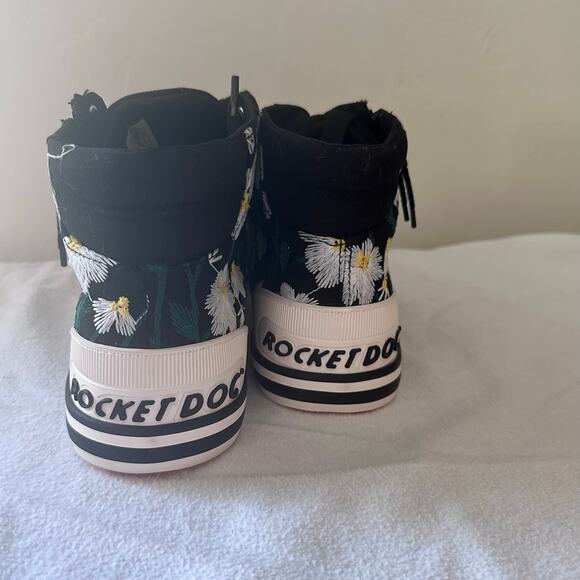 Rocket Dog Women's Jazzin Zip Hi Top Canvas Shoes Size 11 Casual Sneakers NWT - Picture 3 of 8